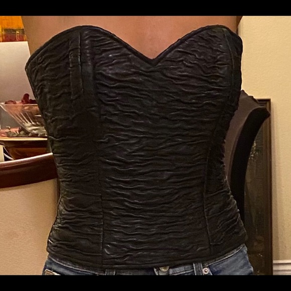 Jean Claude Jitrois Vintage Leather Corset - Picture 5 of 8